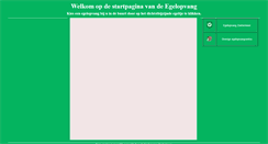 Desktop Screenshot of egelopvang.nl